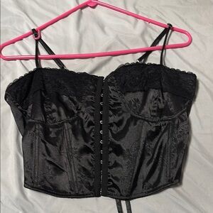 LA hearts lace corset top